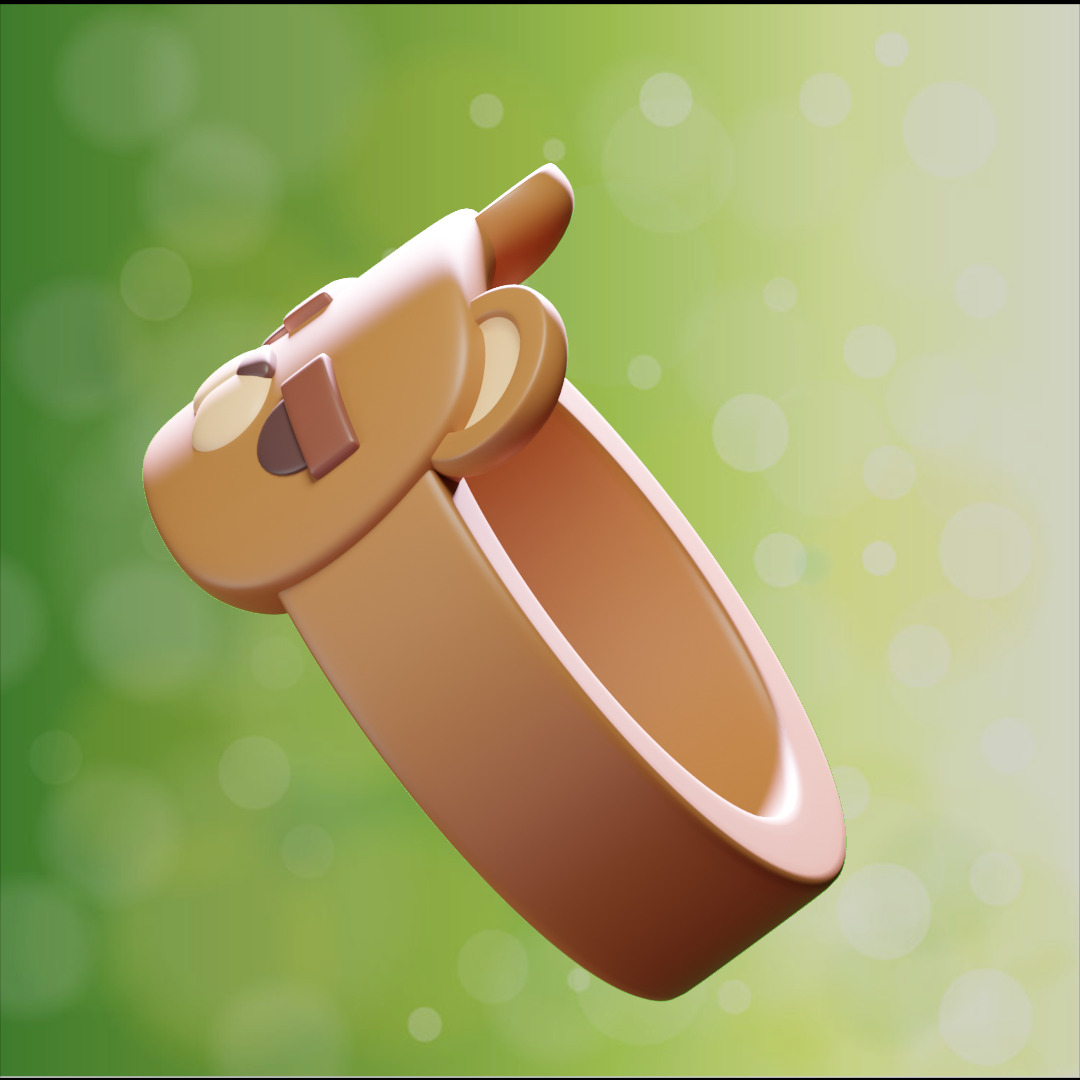 Animals Rings - For 3d printing 3D print model_4