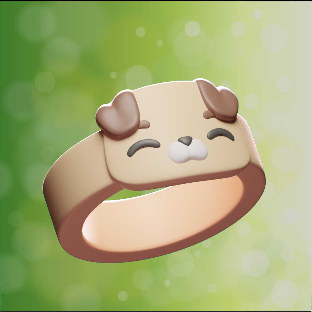 Animals Rings - For 3d printing 3D print model_9