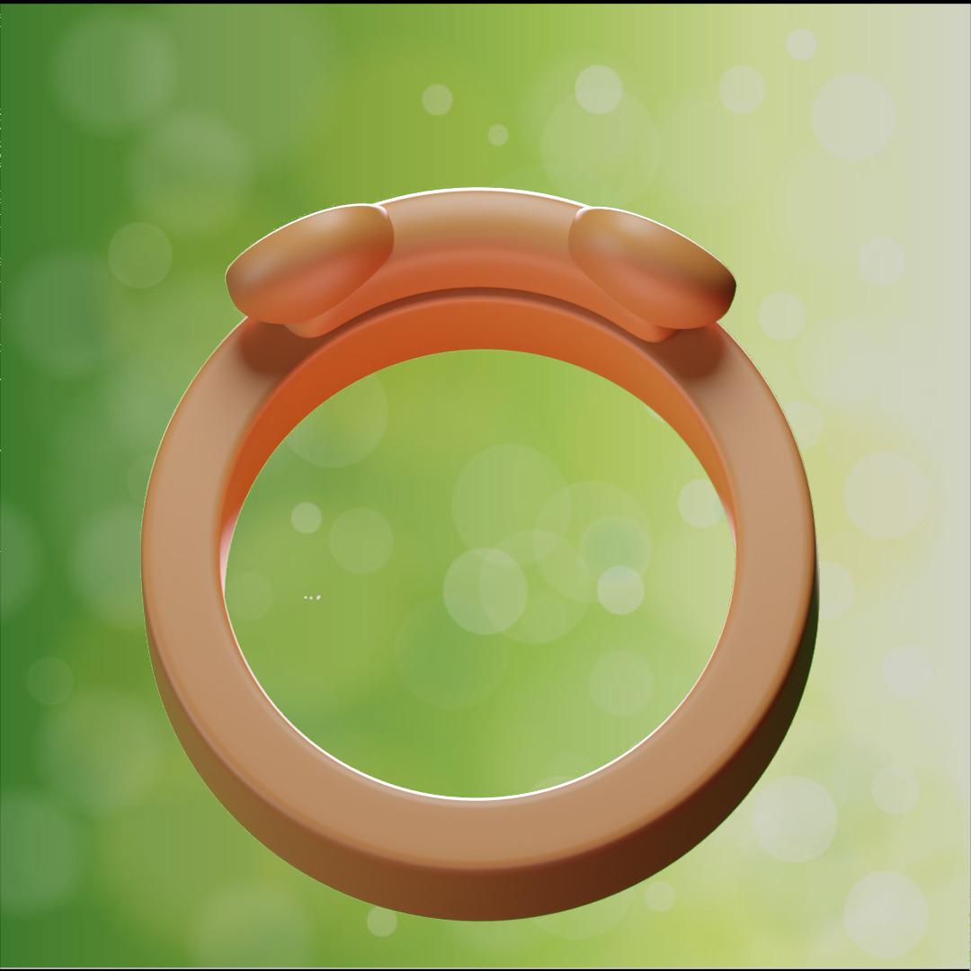 Animals Rings - For 3d printing 3D print model_3