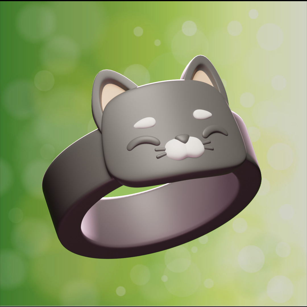 Animals Rings - For 3d printing 3D print model_5