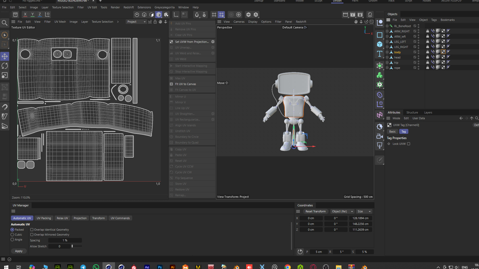 Retro Robot  Game-Ready 3D Model Low-poly 3D model_21