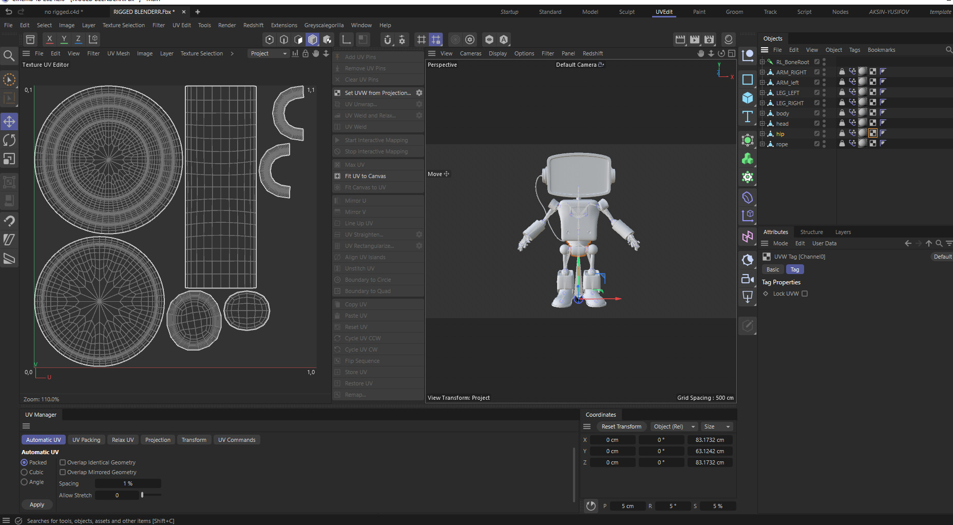 Retro Robot  Game-Ready 3D Model Low-poly 3D model_23