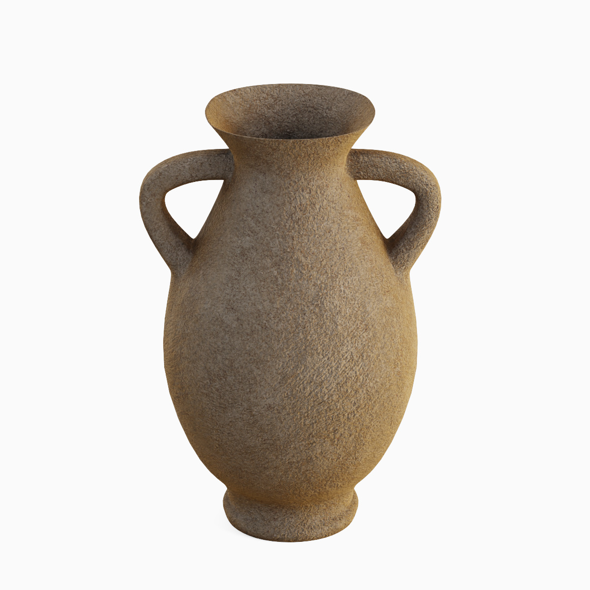 Clay Vase Set 3D model_10