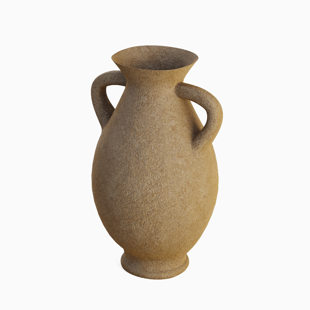 Clay Vase Set 3D model_12