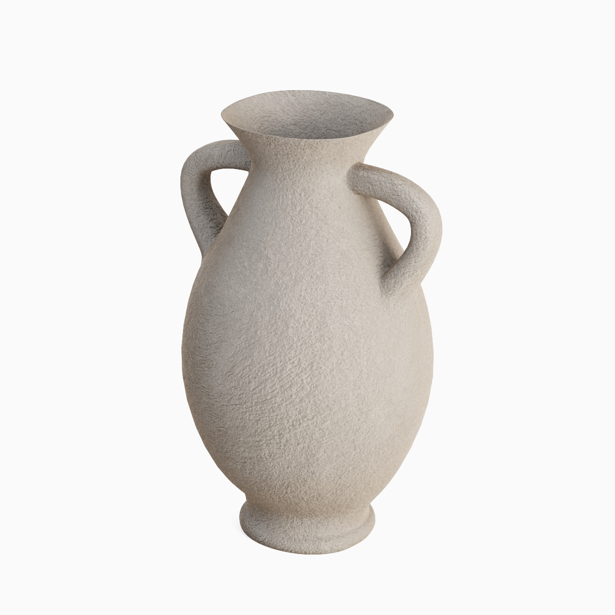 Clay Vase Set 3D model_6