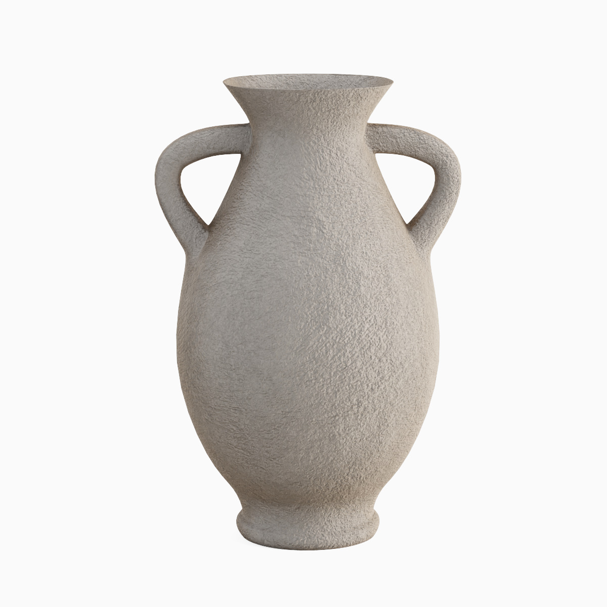 Clay Vase Set 3D model_1