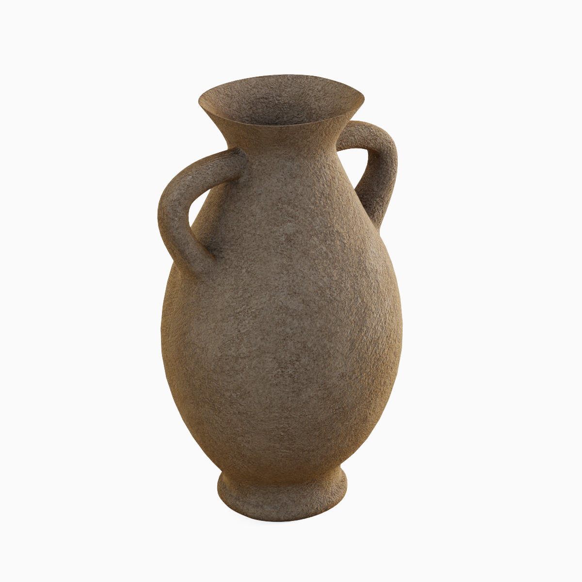 Clay Vase Set 3D model_11