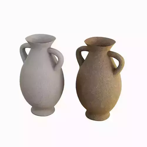 Clay Vase Set 
