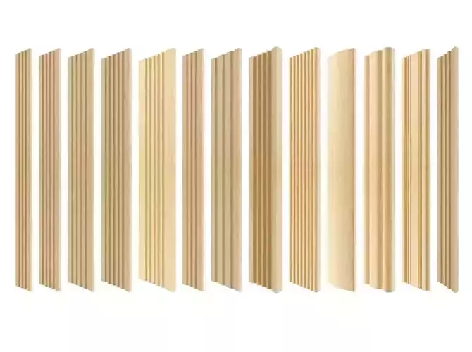 collection of column moldings