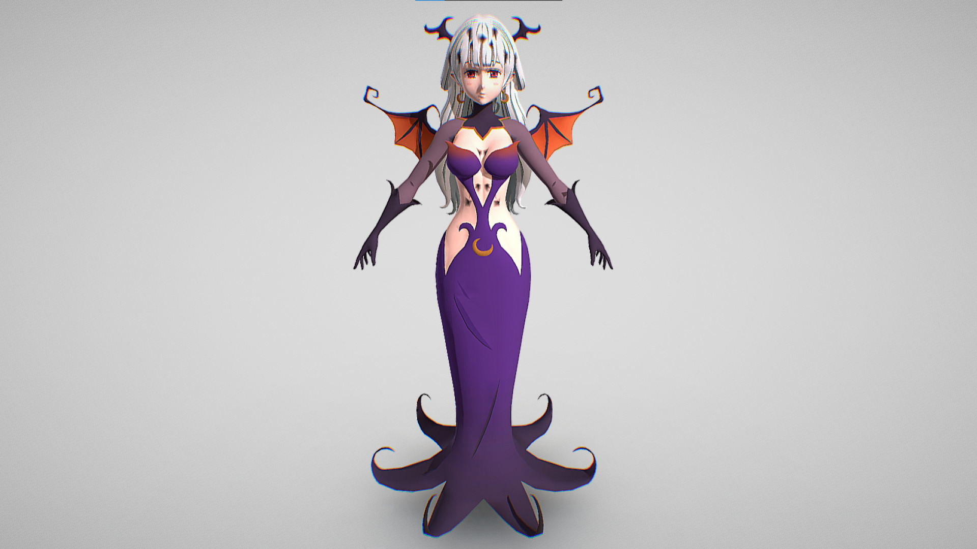 Master Nightmare Of Temptation - The Seven Deadly Sins Low-poly 3D model_1
