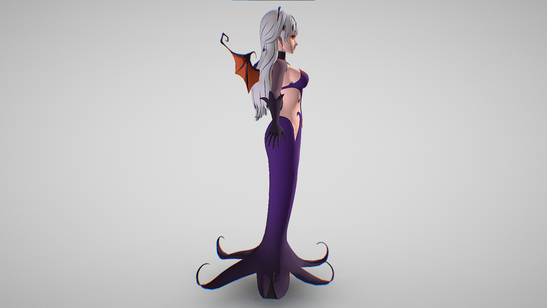 Master Nightmare Of Temptation - The Seven Deadly Sins Low-poly 3D model_4