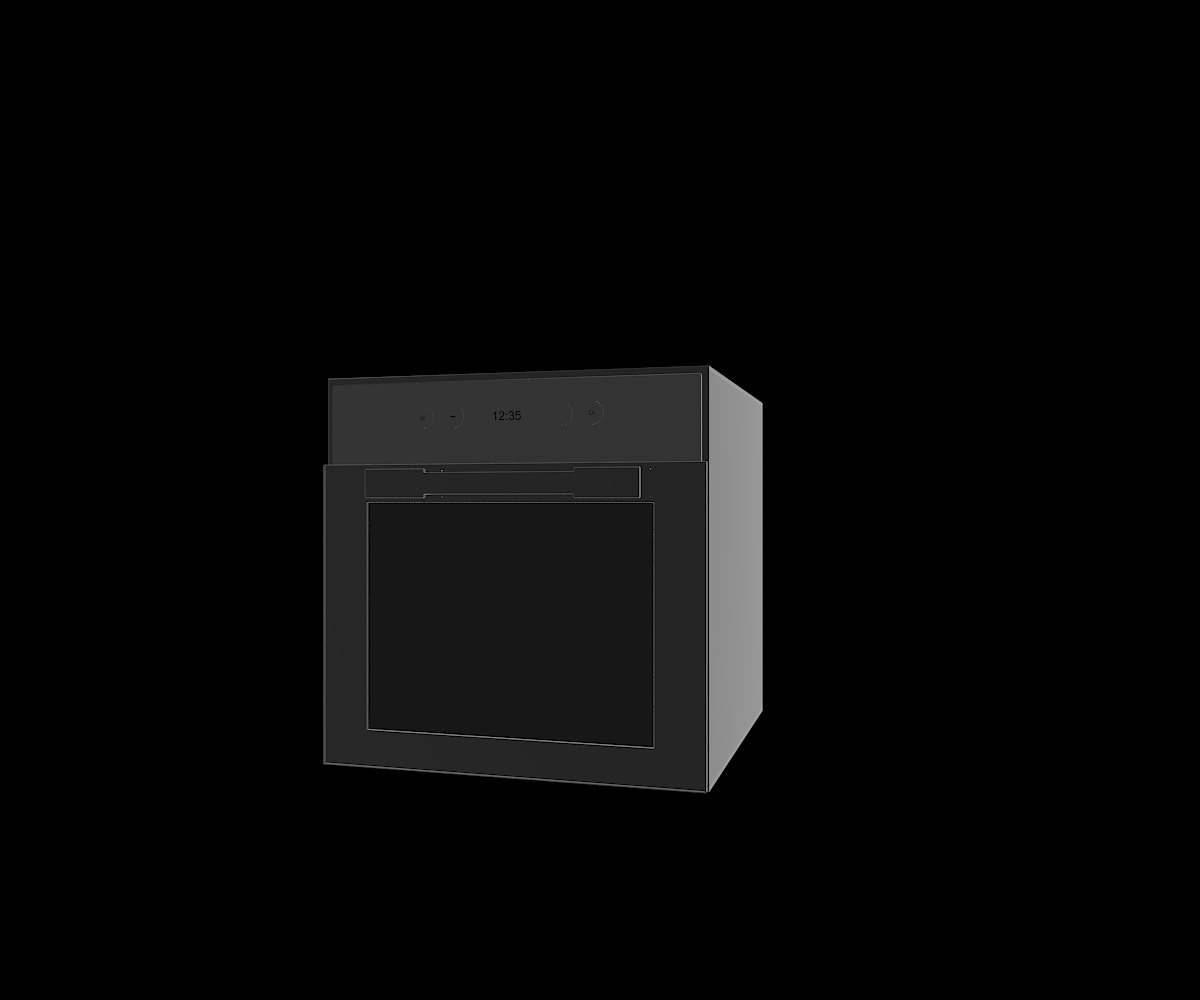 gas oven 3D model_4