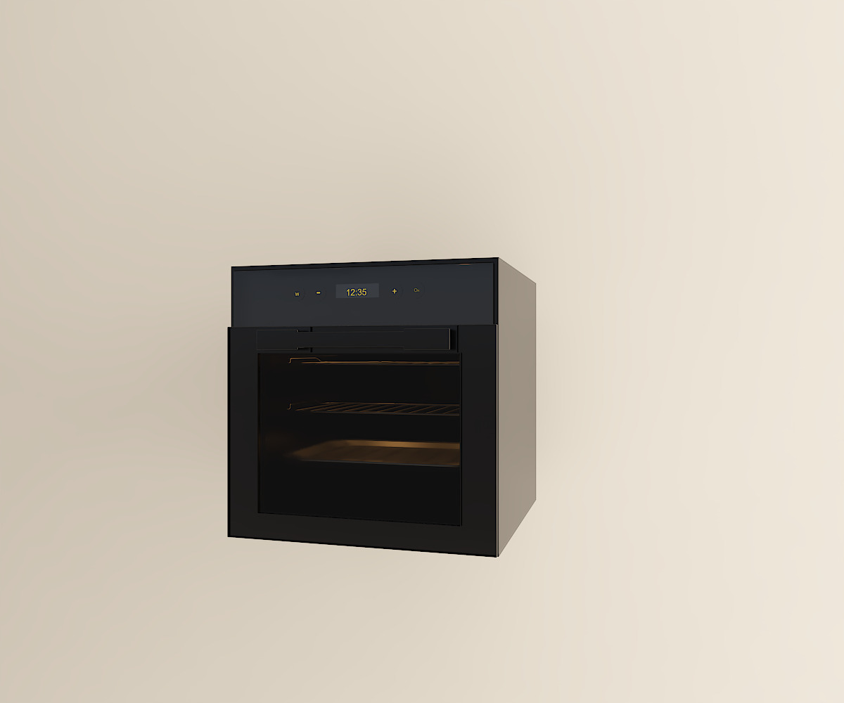gas oven 3D model_3