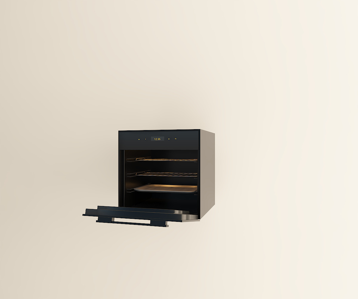 gas oven 3D model_2