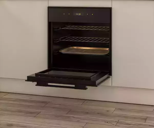 gas oven 3D model