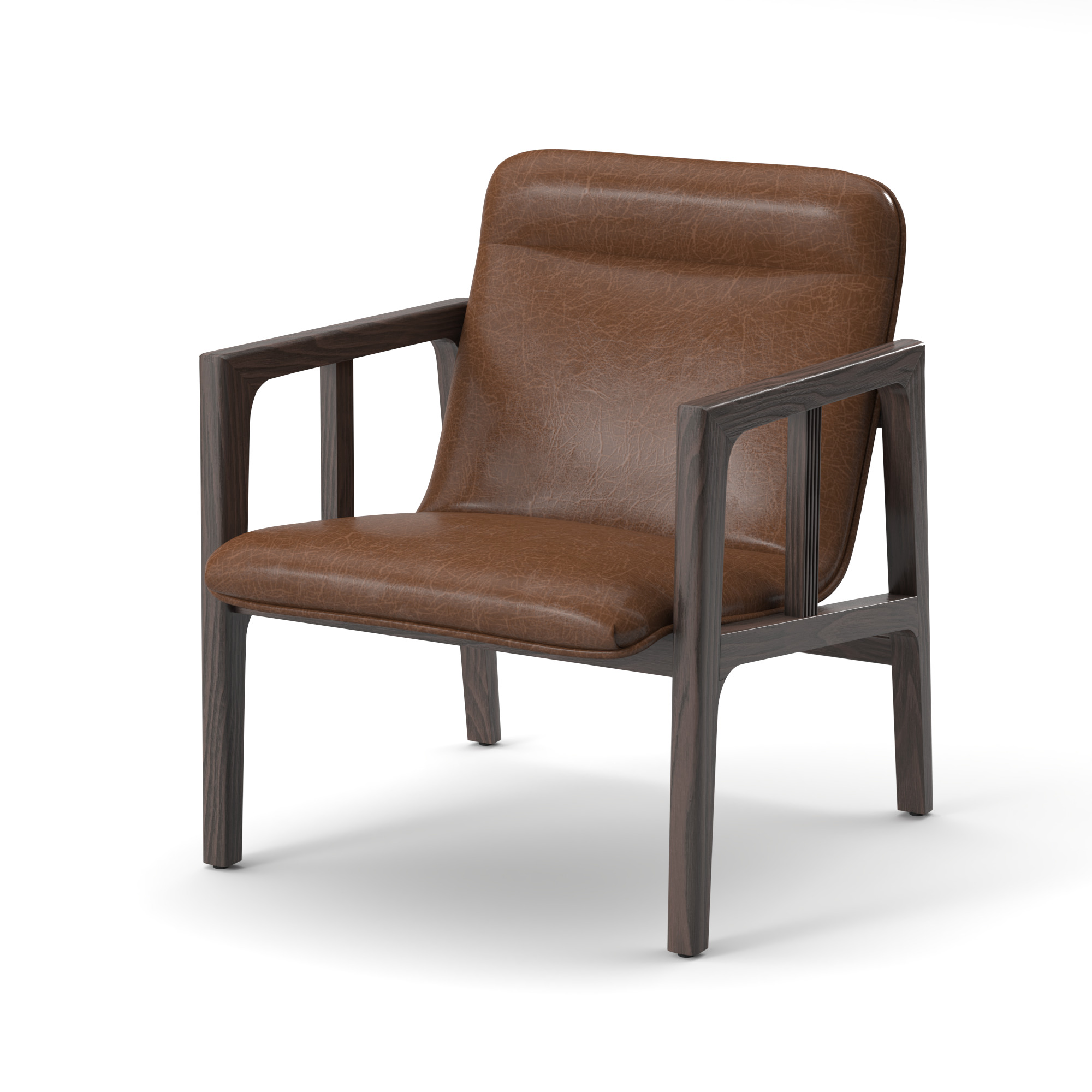 Arm Chair 3D model_1