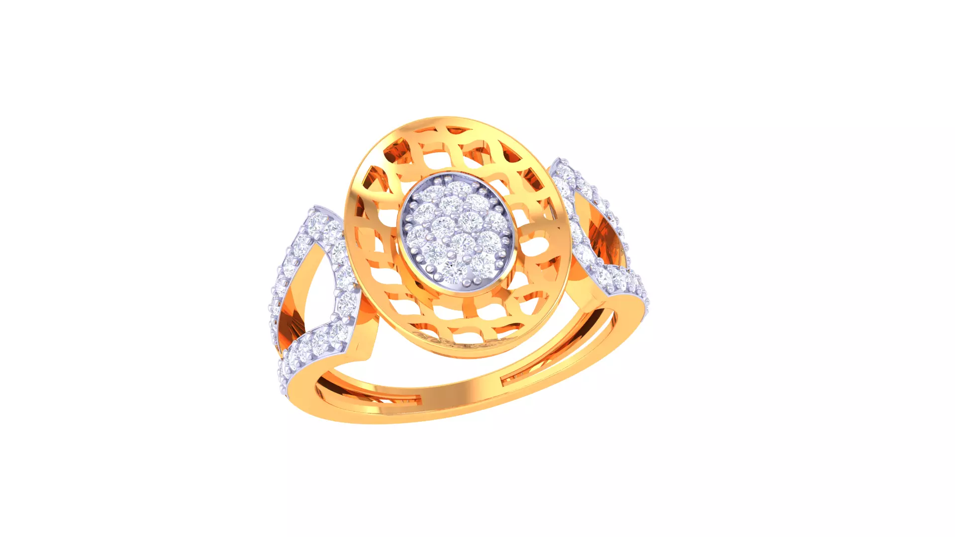 Women Ring MTL 3dm STL OBJ FBX Details 3D print model