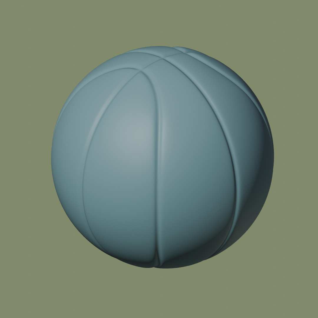 Basketball 3D model_3