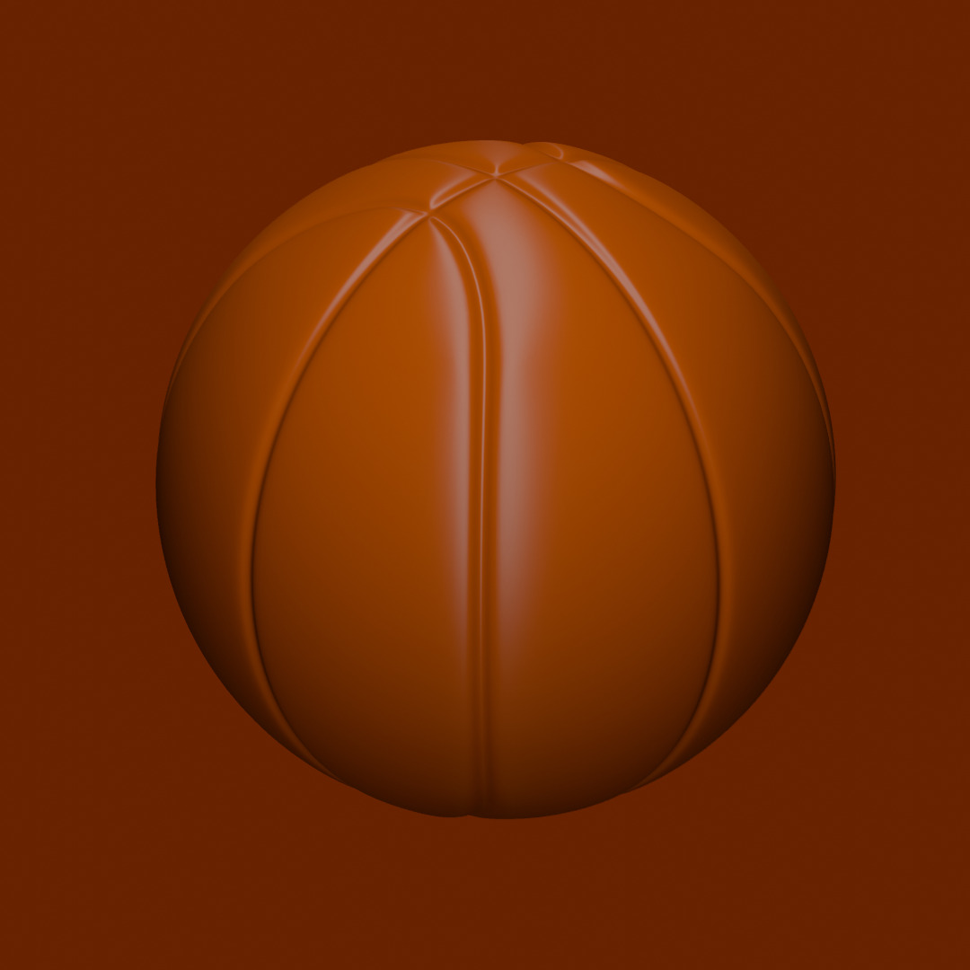 Basketball 3D model_6