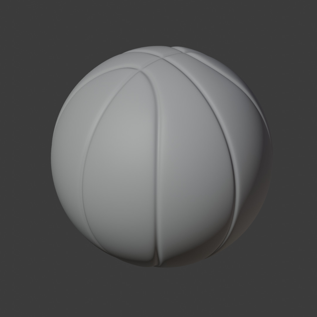 Basketball 3D model_7