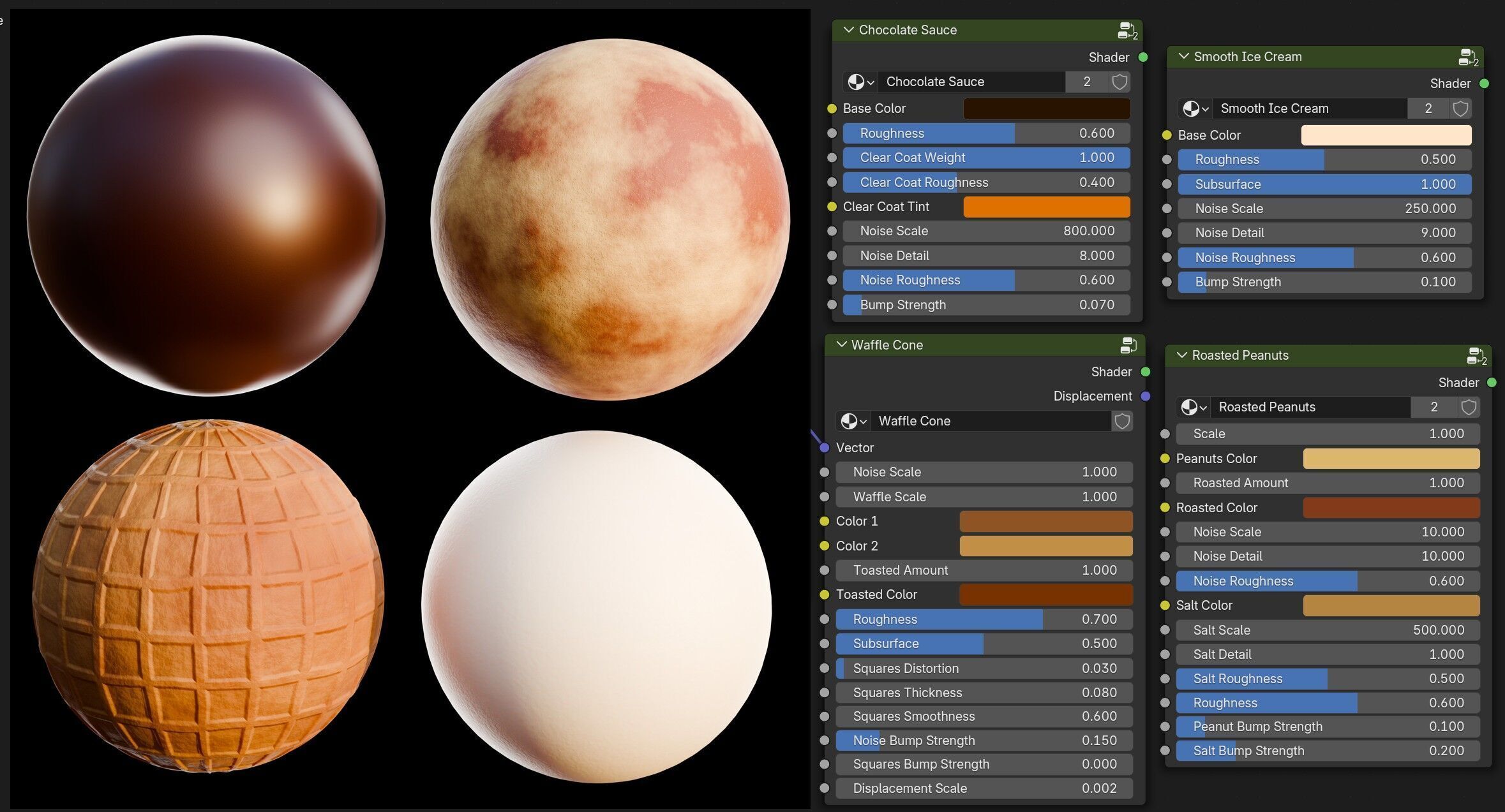 Ice Cream Drumsticks 3D model_6