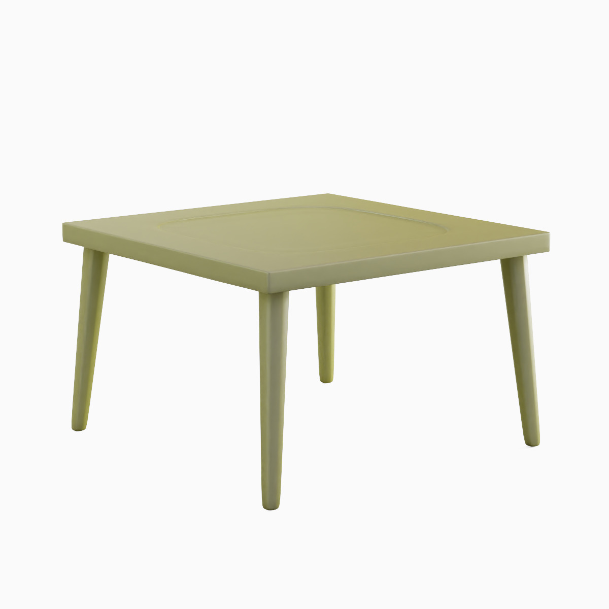Plastic Table Set 3D model_14