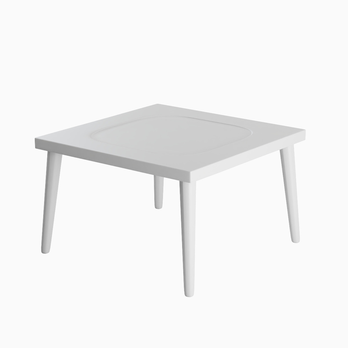 Plastic Table Set 3D model_27
