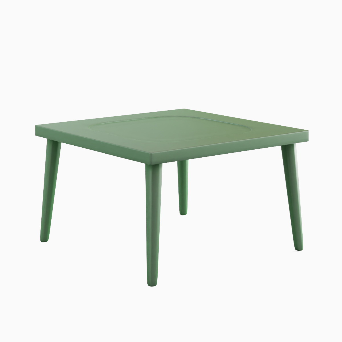 Plastic Table Set 3D model_8