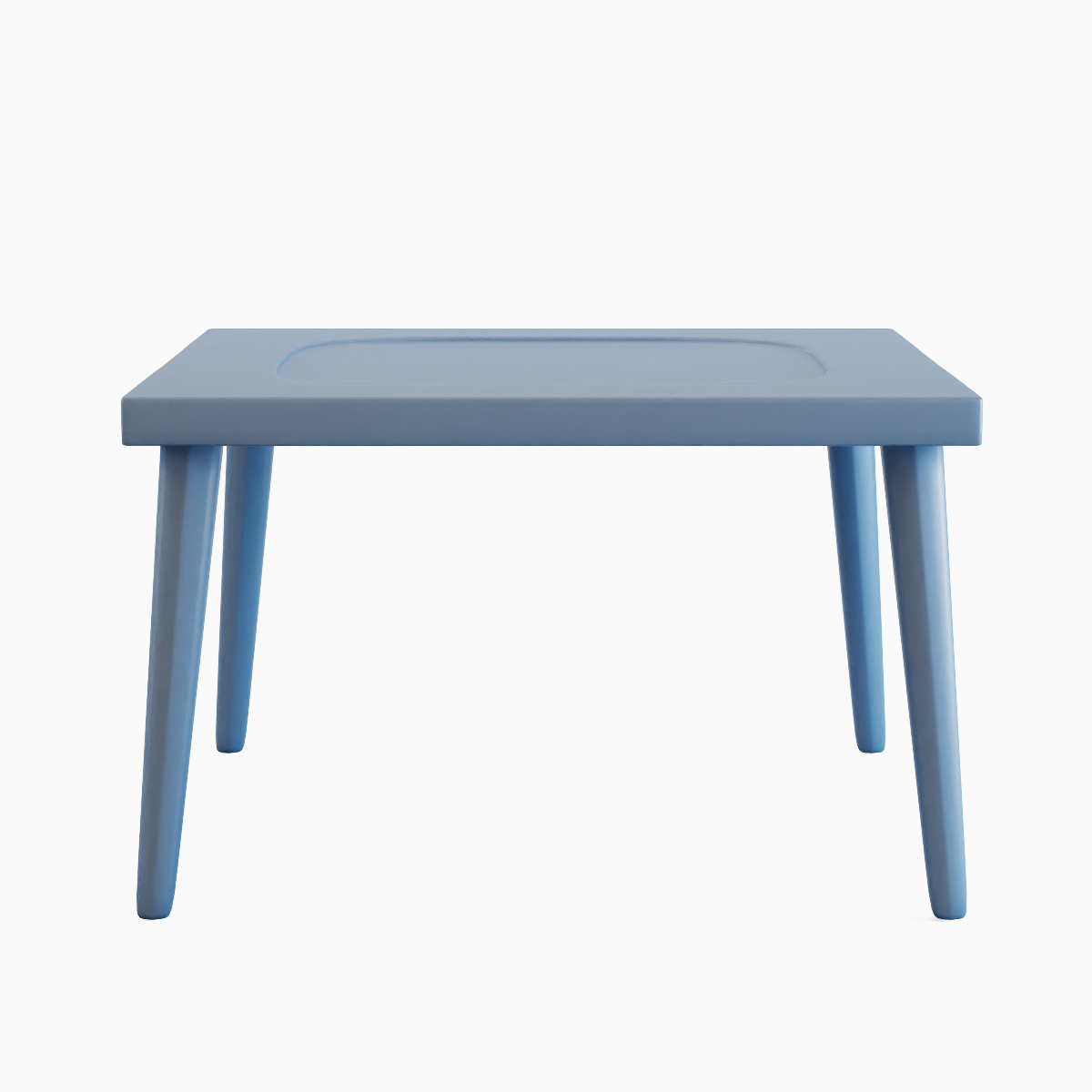 Plastic Table Set 3D model_1