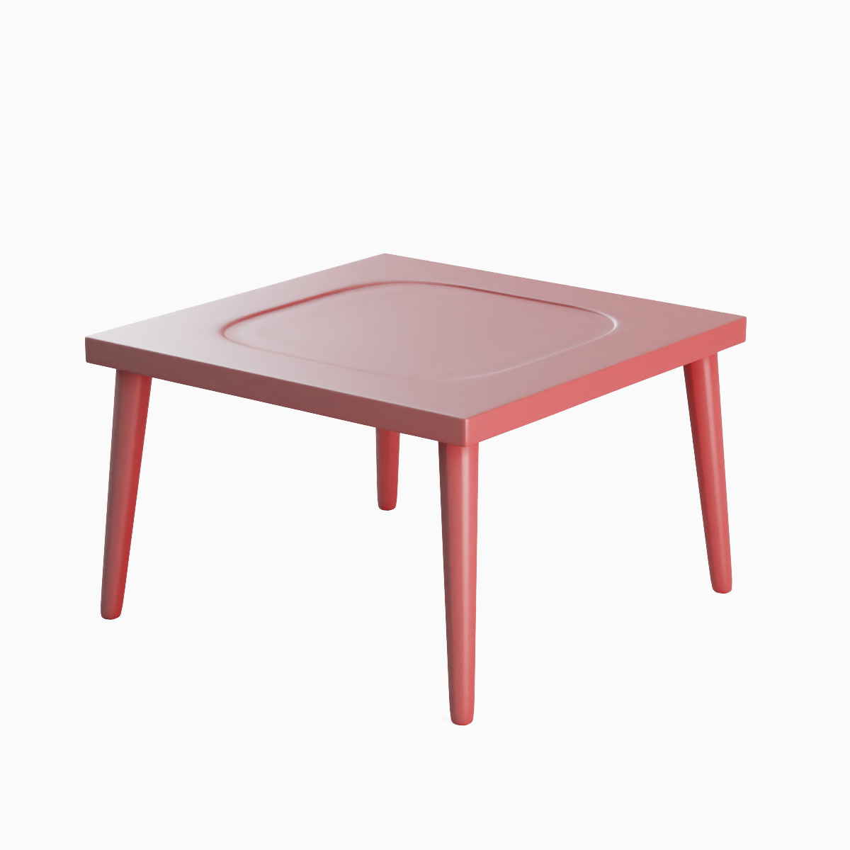 Plastic Table Set 3D model_21