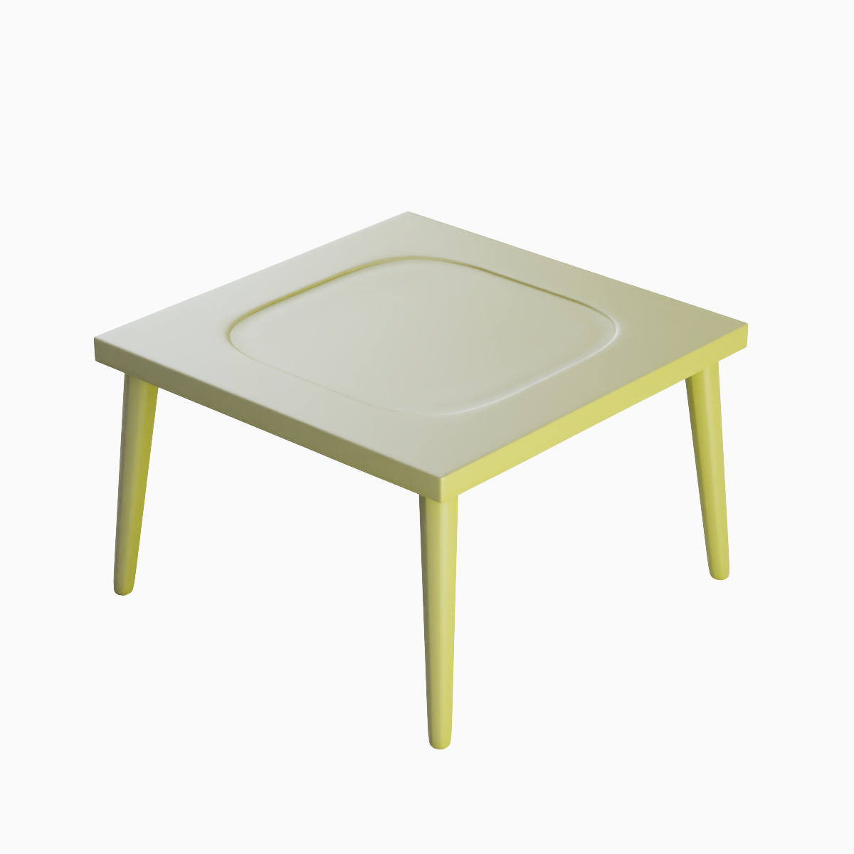 Plastic Table Set 3D model_18