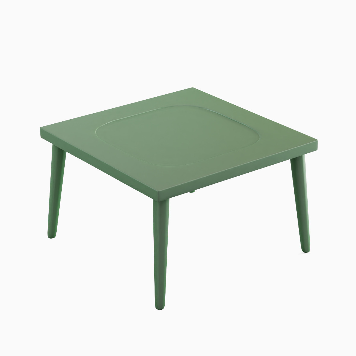 Plastic Table Set 3D model_11