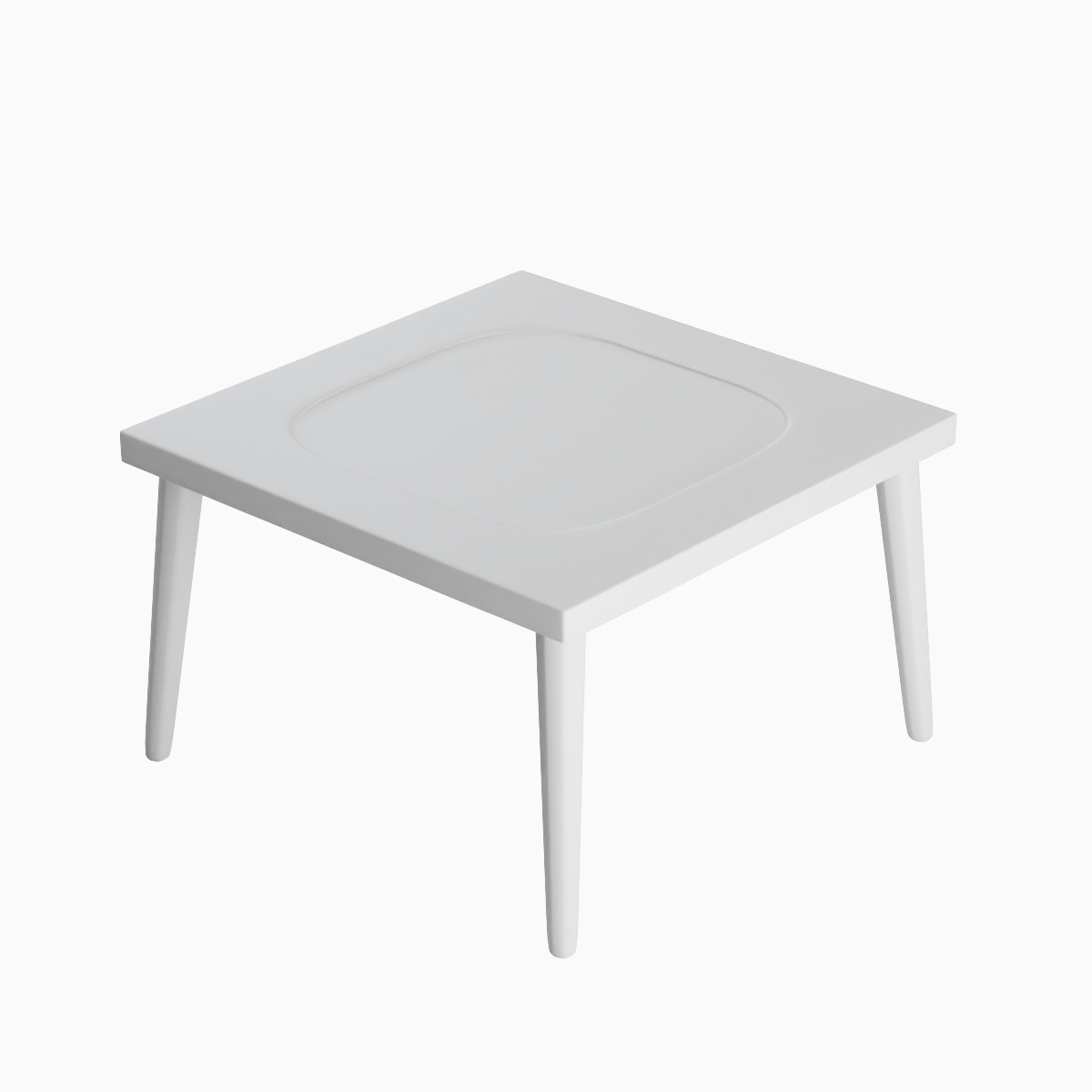 Plastic Table Set 3D model_30