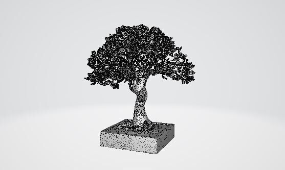 Luxury Golden Tree of Life Statue Home Decor Sculpture 3D print model_5