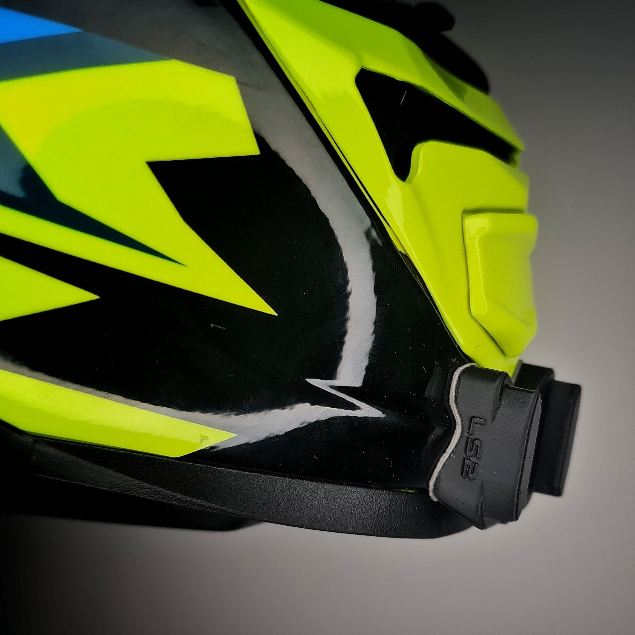 GoPro mount LS2 STORM II 3D print model_1
