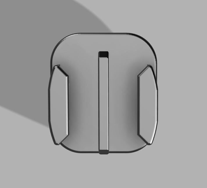 GoPro mount AGV K3 SV helmet 3D print model_10