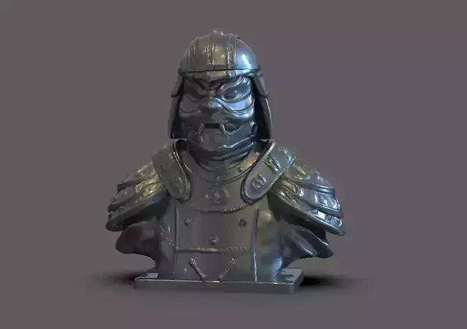 Samurai Bust