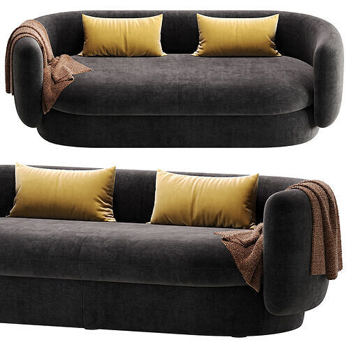 Sofa DARLING By Cazarina Interiors 3D model 4
