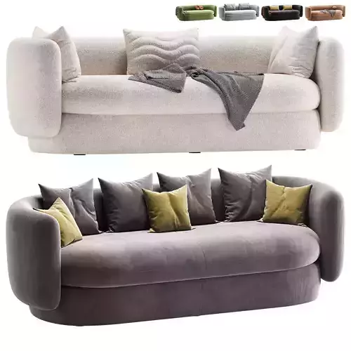 Sofa DARLING By Cazarina Interiors 3D model