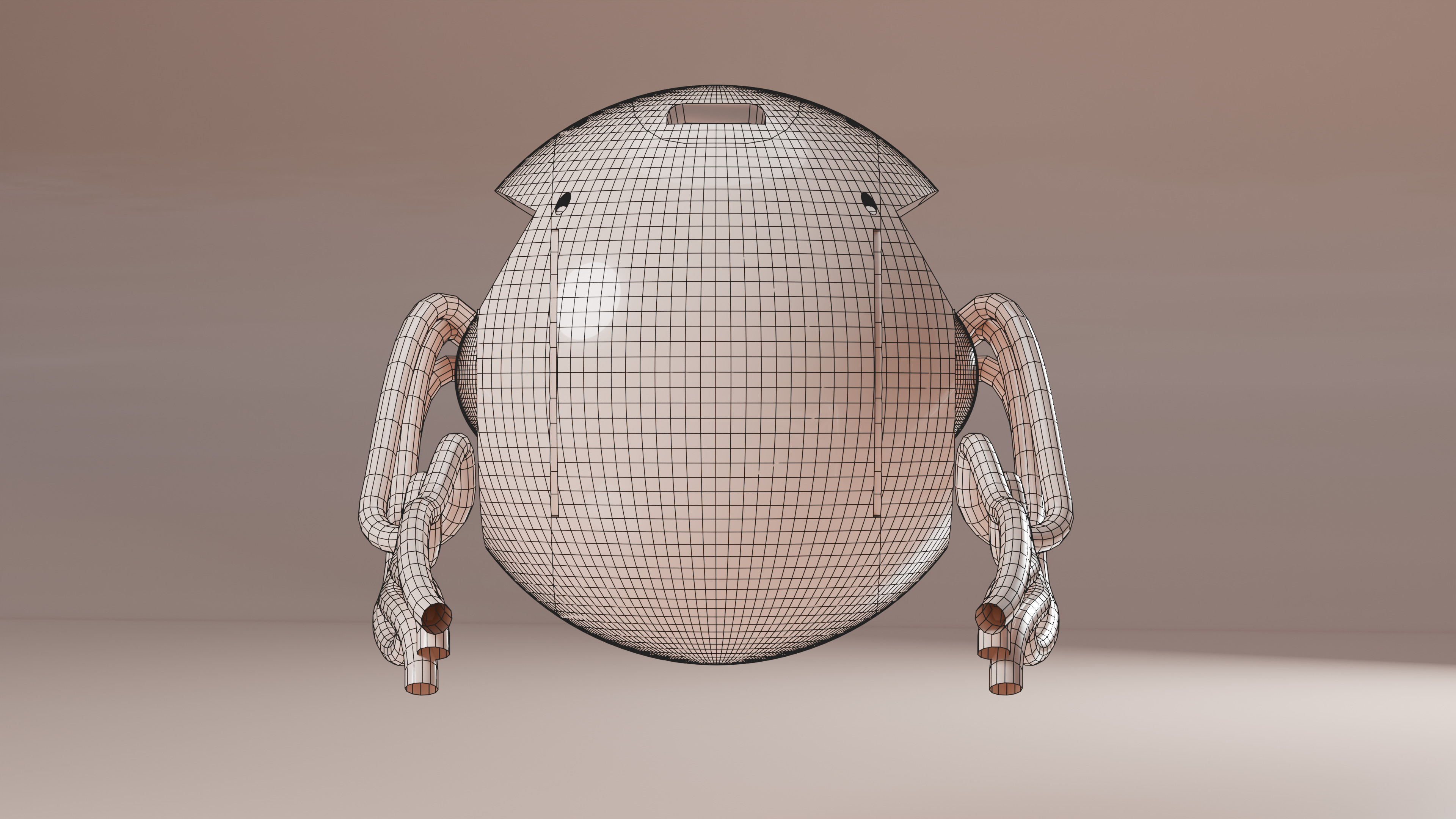 SIFY Tactical Surveillance Drone Low-poly 3D model_16