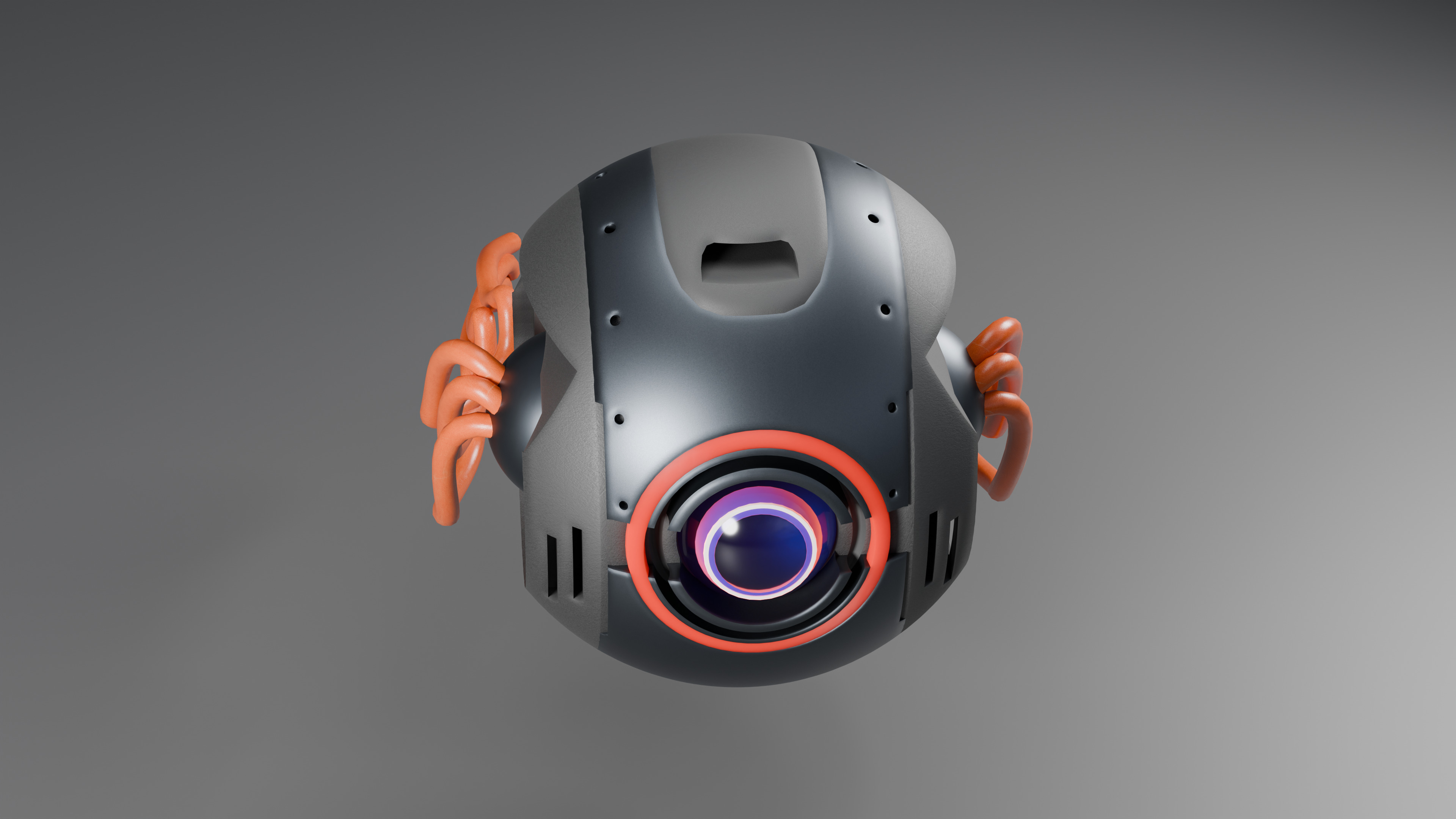 SIFY Tactical Surveillance Drone Low-poly 3D model_10