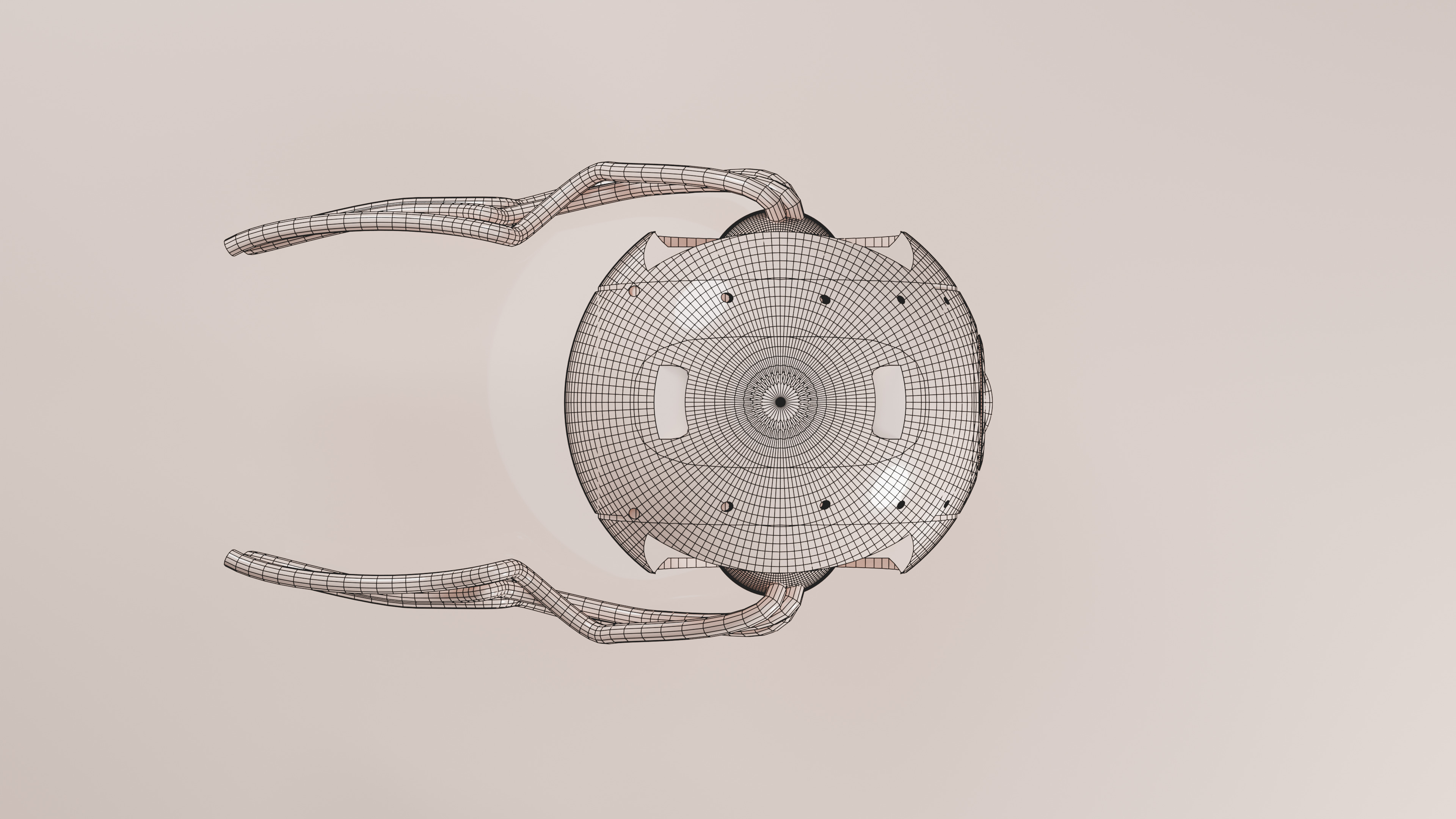 SIFY Tactical Surveillance Drone Low-poly 3D model_13