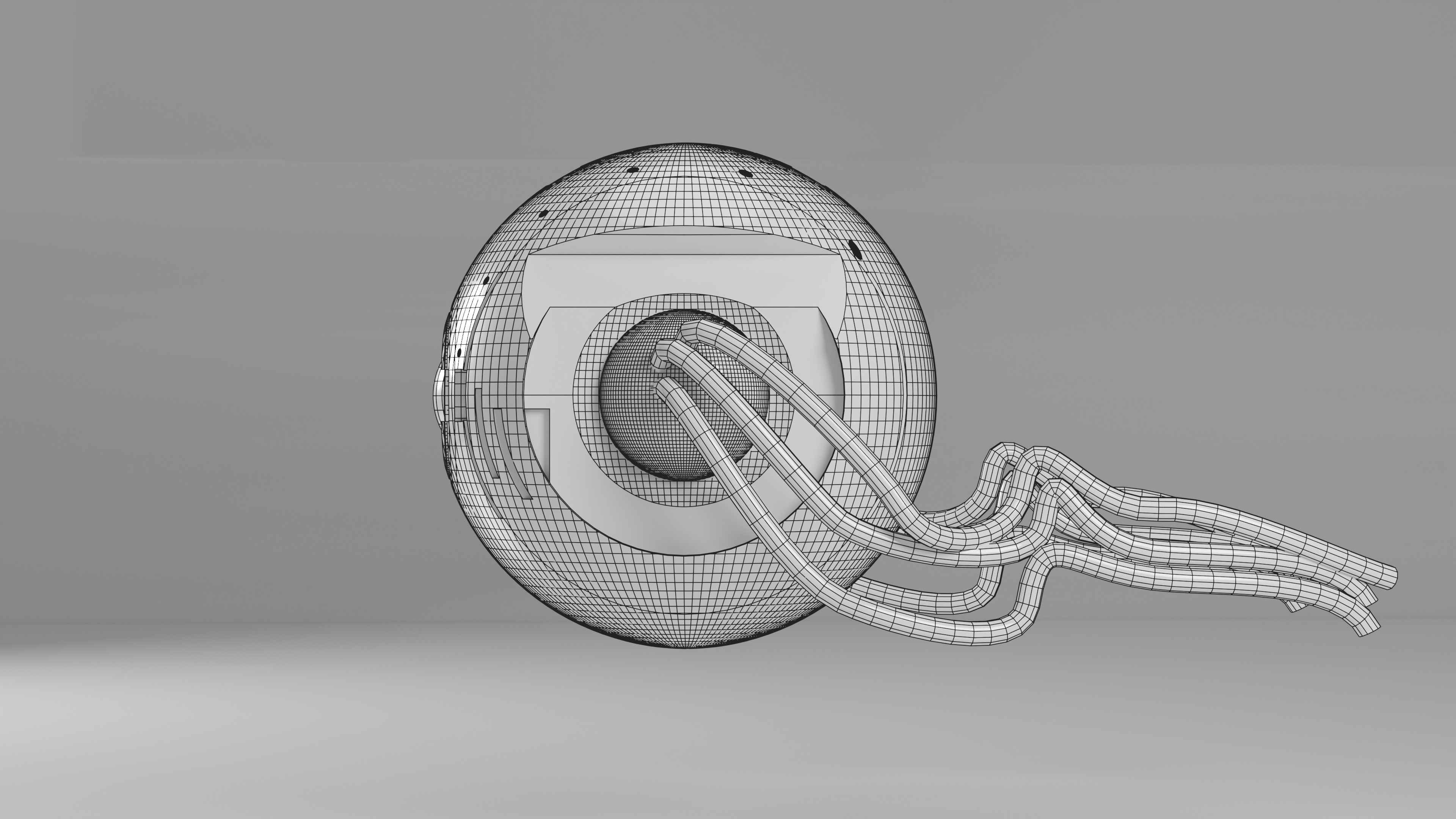 SIFY Tactical Surveillance Drone Low-poly 3D model_15