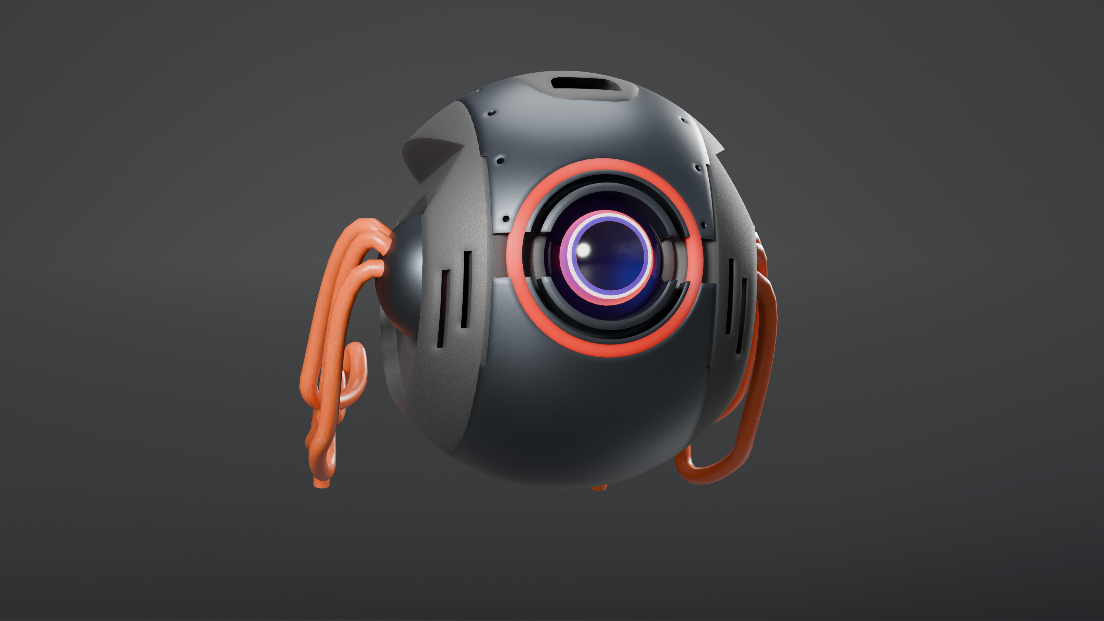 SIFY Tactical Surveillance Drone Low-poly 3D model_11