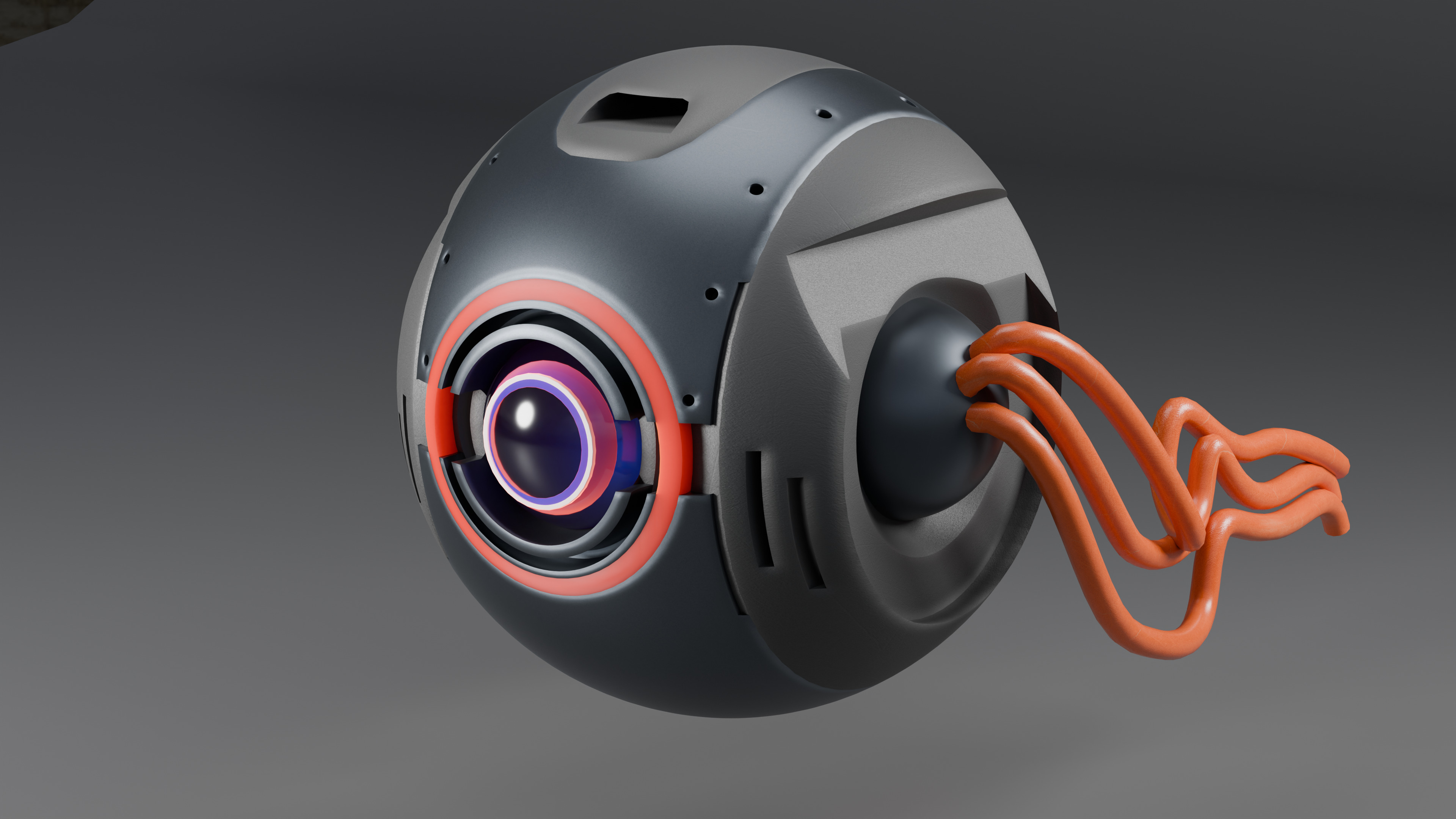 SIFY Tactical Surveillance Drone Low-poly 3D model_1