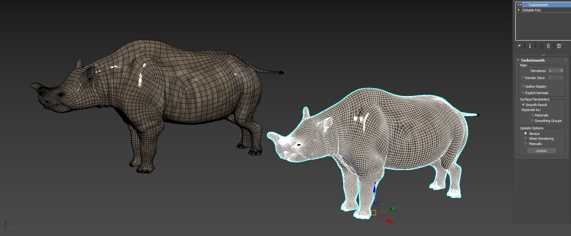 Megacerops coloradensis 3D model_8