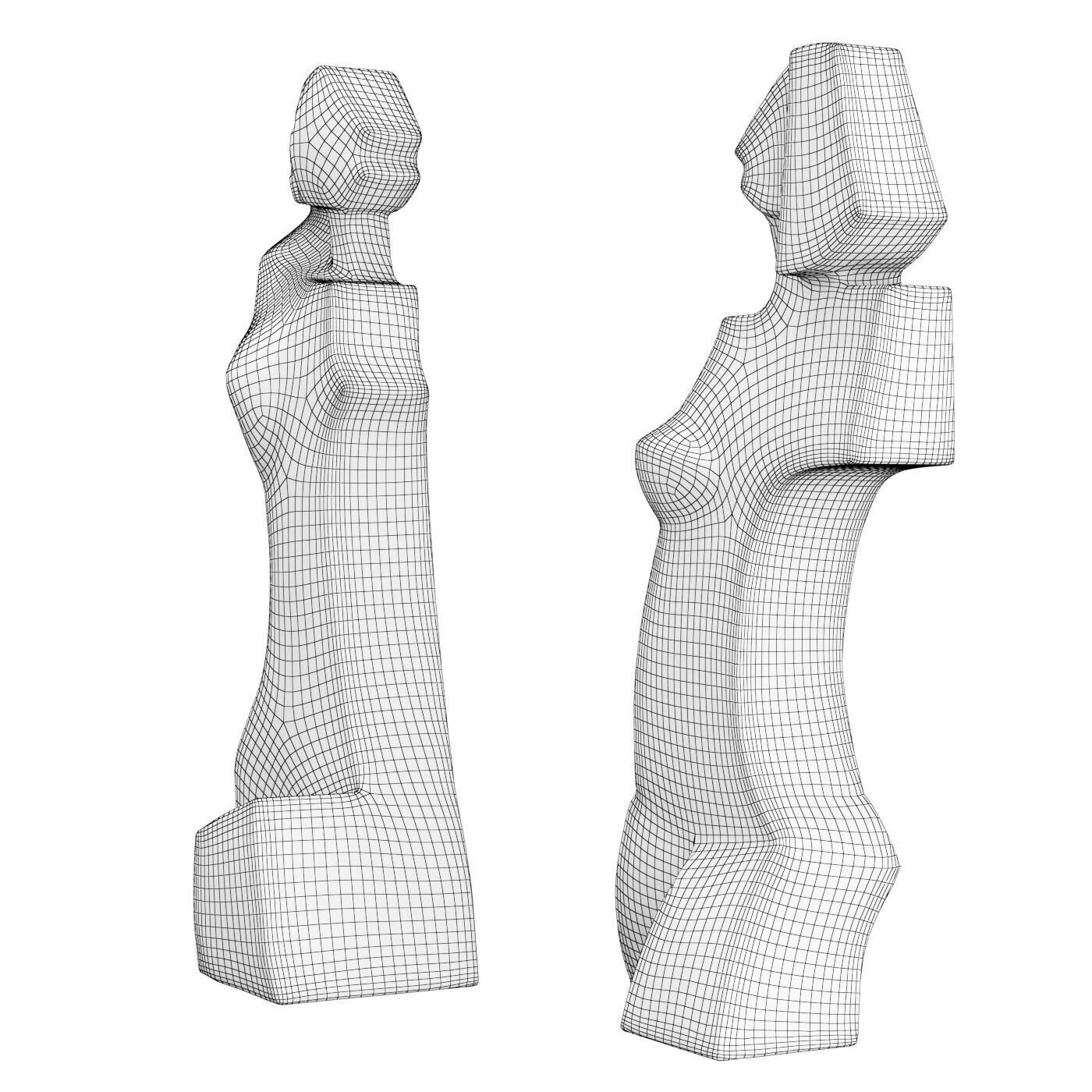 Abstract sculptures by Alied Nyp-Holman 3D model_5