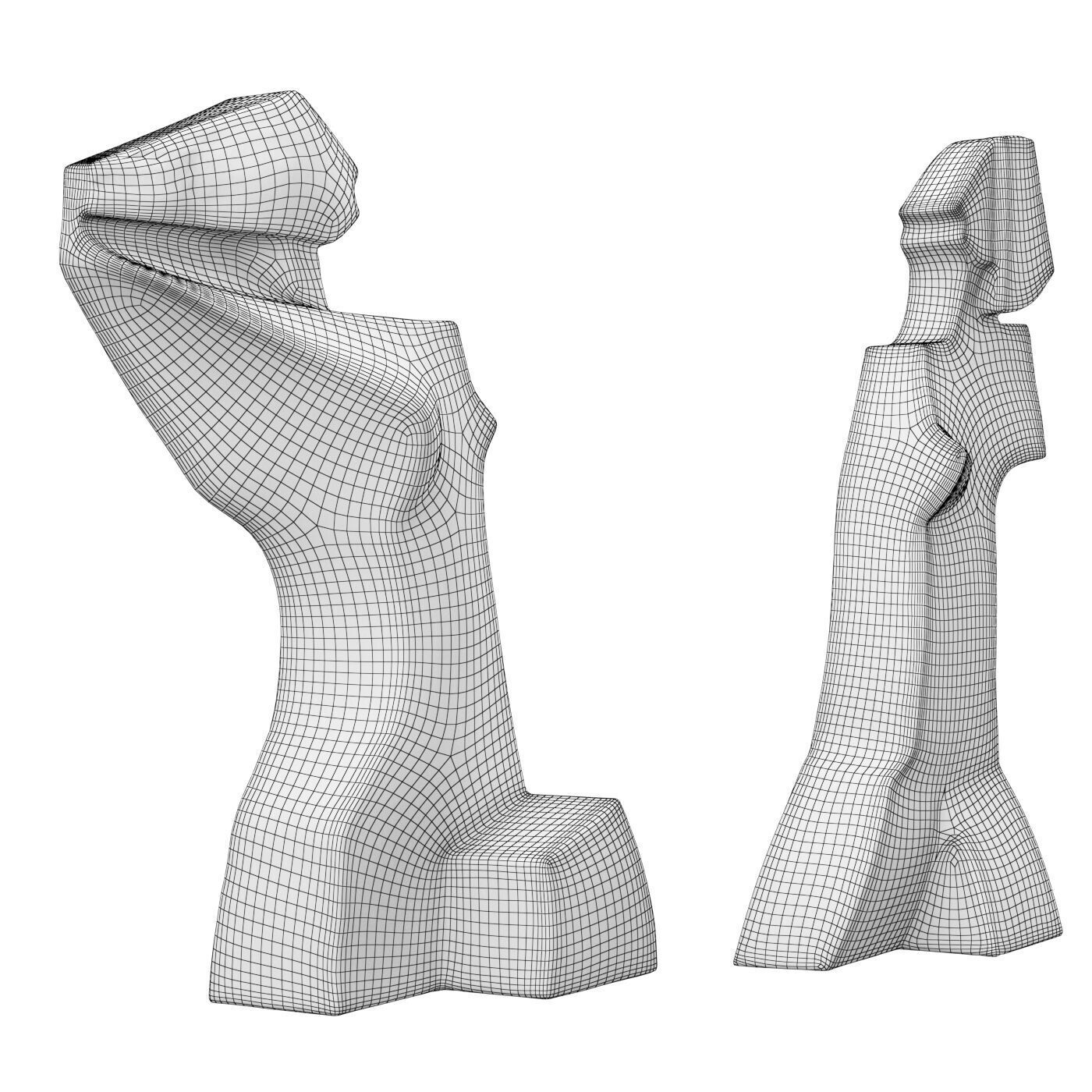 Abstract sculptures by Alied Nyp-Holman 3D model_4