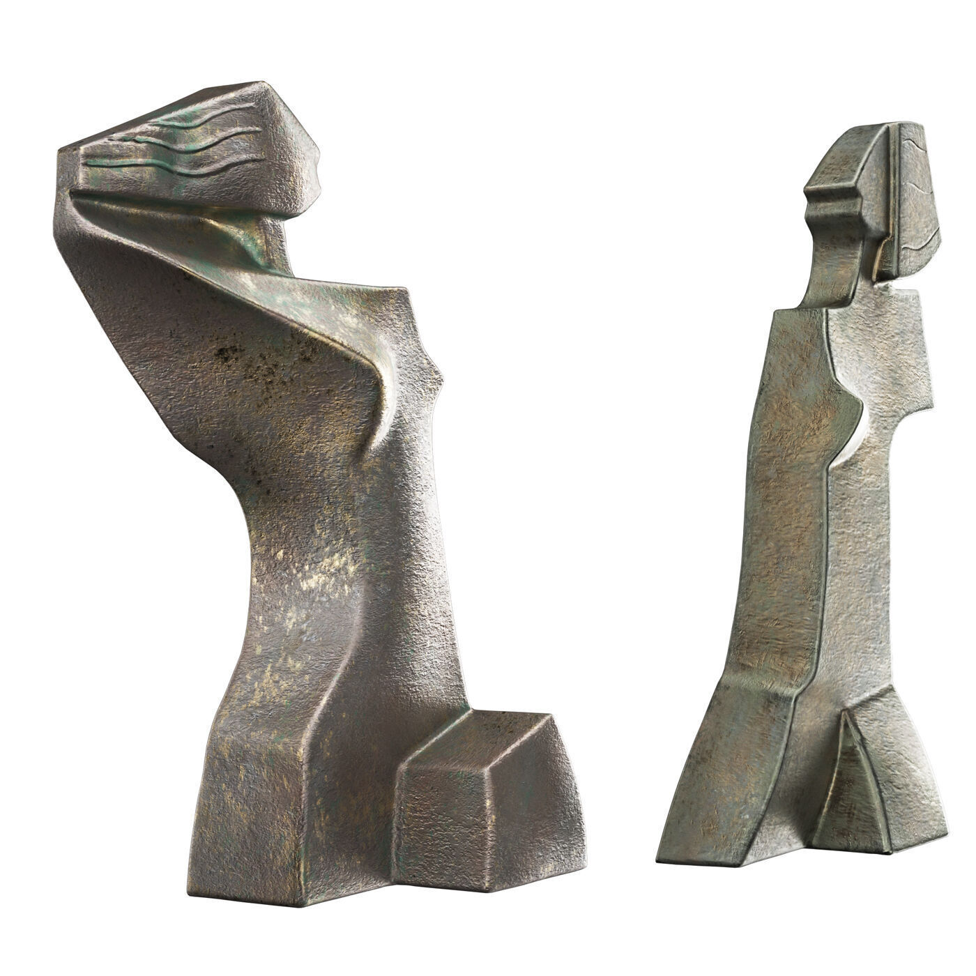 Abstract sculptures by Alied Nyp-Holman 3D model_1