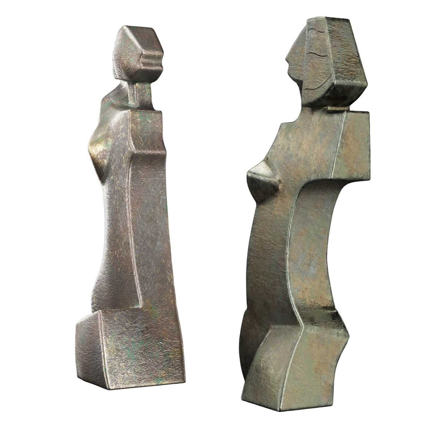 Abstract sculptures by Alied Nyp-Holman 3D model_2